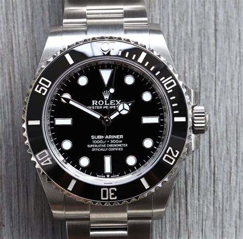 rolex submariner bracelet caoutchouc|rolex submariner no date price.